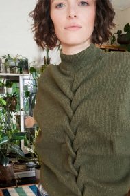 moteriskas megztinis samaninis moss