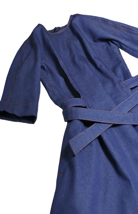 midi-dzinsine-kimono-suknele